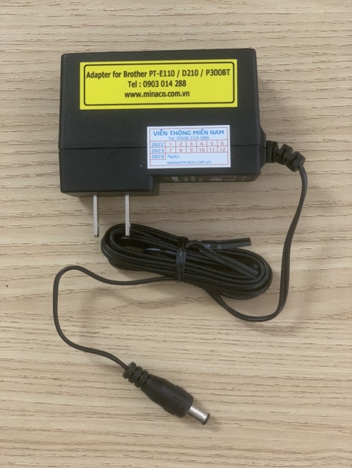 Adapter nguồn máy in nhãn Brother PT-E110 / PT-H110 / PT-D210 / PT-P300BT ( AD-24ES )
