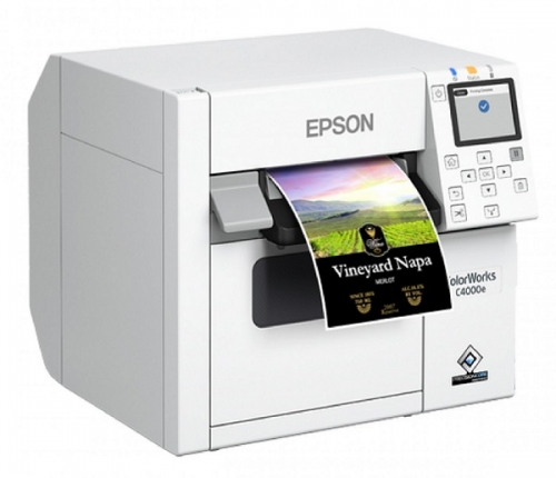 Máy in tem nhãn màu Epson Colorworks C4050