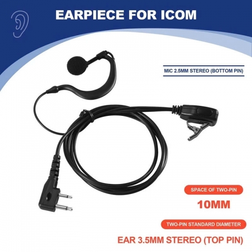 Tai nghe bộ đàm ICOM - MNC110-S06 