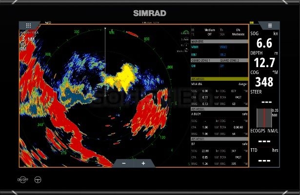Simrad HALO20 Radar DSI-082 - Soluzione Elettronica Per Comunicazioni E Energia, Multicolore